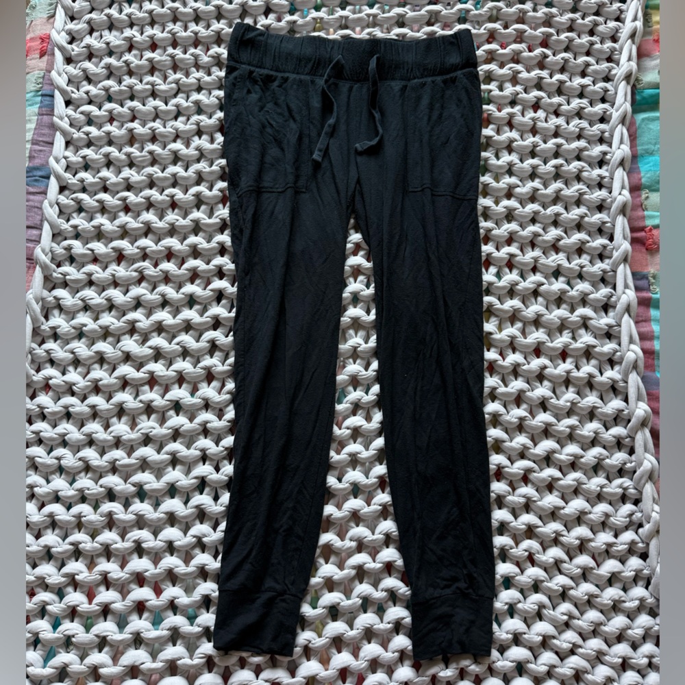 Isabel Maternity Black Jogger Pants